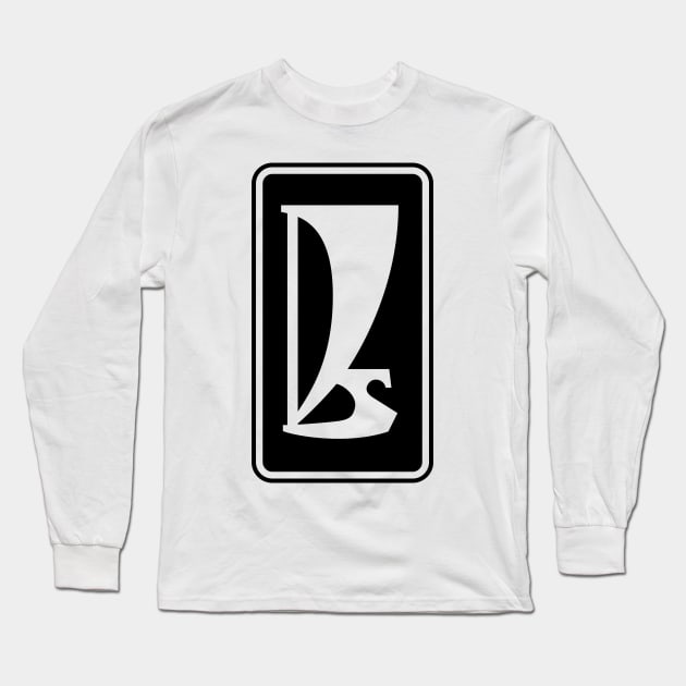 Lada Logo 1980s without lettering (black) Long Sleeve T-Shirt by GetThatCar